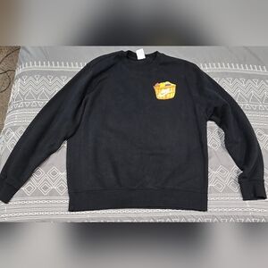 Nike Rare Balance Diet Food Pyramid Crewneck Sweatshirt Size Medium